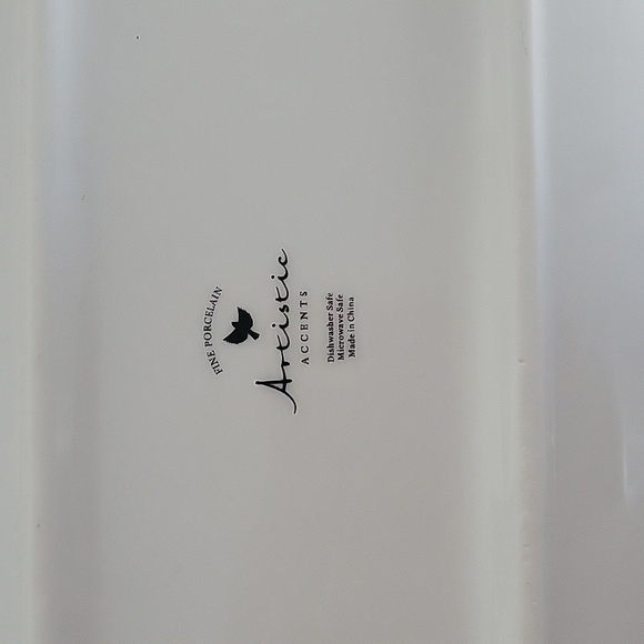 Hors d'oeuvres‎ Rabbit Plate With Green Leaves - Picture 3 of 5